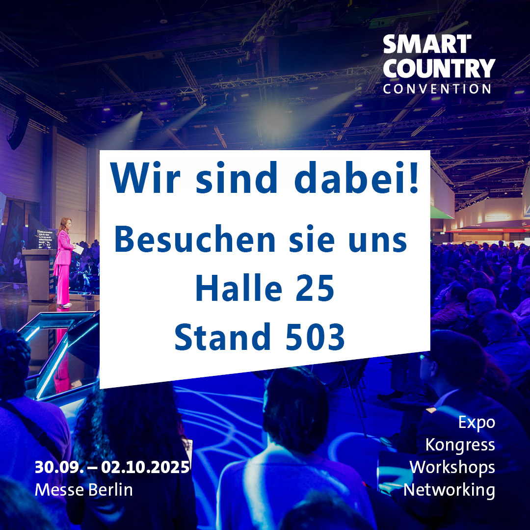 Besuchen Sie uns in Halle 25, Stand 503, auf der SCCON, am 30.09. – 02.10.2025