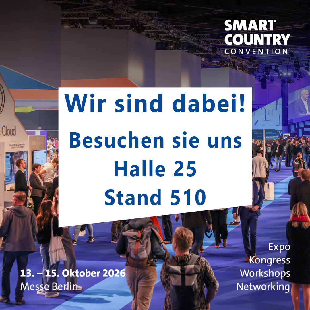 Besuchen Sie uns in Halle 25, Stand 510, auf der SCCON, am 13.10. – 15.10.2026